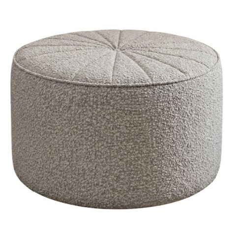 Puff Decorativo Eron 73x73 cm Pes Fixos Boucle Tce 1018 Moll