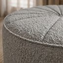 Ver imagem 6 de Puff Decorativo Eron 73x73 cm Pes Fixos Boucle Tce 1018 Moll