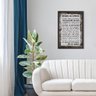 Quadro Regras Da Família Para Sala Moderno Frases Decorativa - 1