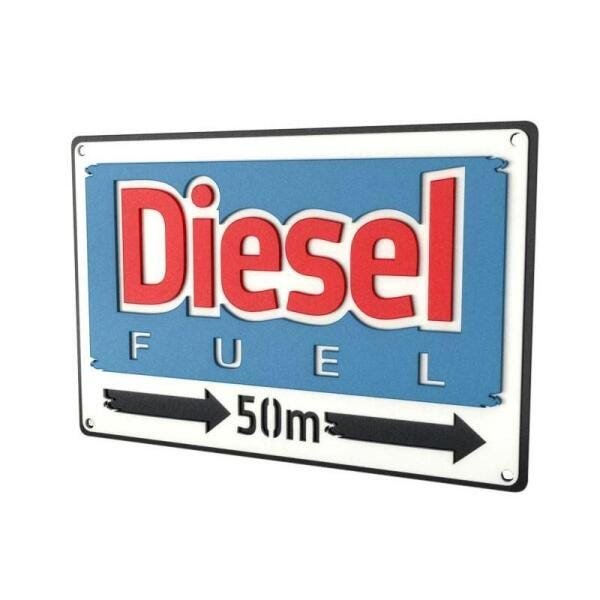 Quadro Diesel - 40X26.8Cm - 1