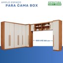 Ver imagem 5 de Guarda-Roupa Modulado 6 Peças 9 Portas 3 Gavetas Texas Marrom/Cinamomo/Off White Arenas