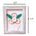 Ver imagem 4 de Quadros para Sala Quarto Casal Cozinha Moldura Madeira Cor Branco
