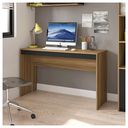 Ver imagem 4 de Mesa Computador Para Escritório 136 Cm Marrom Recta Caemmun