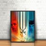 Quadro Com Moldura Star Trek Beyond Spock, Jaylah E James - 1
