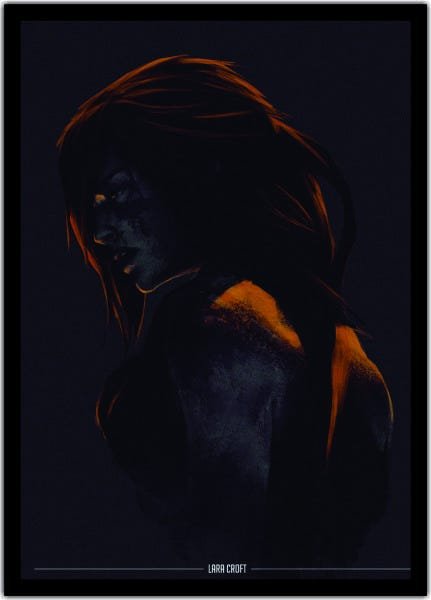 Quadro Decorativo Tomb Raider Lara Croft Games Jogos 02 - 1