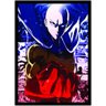 Quadro Anime One Punch Man Desenho com Moldura G01 - 1