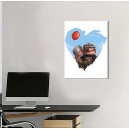 Quadro Decorativo Carl E Ellie Do Filme Up Altas Aventuras - 2