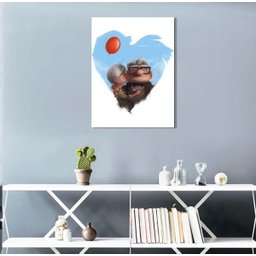 Quadro Decorativo Carl E Ellie Do Filme Up Altas Aventuras - 1