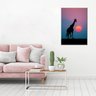 Quadro Decorativo Girafa Africa 1 Peça - 4