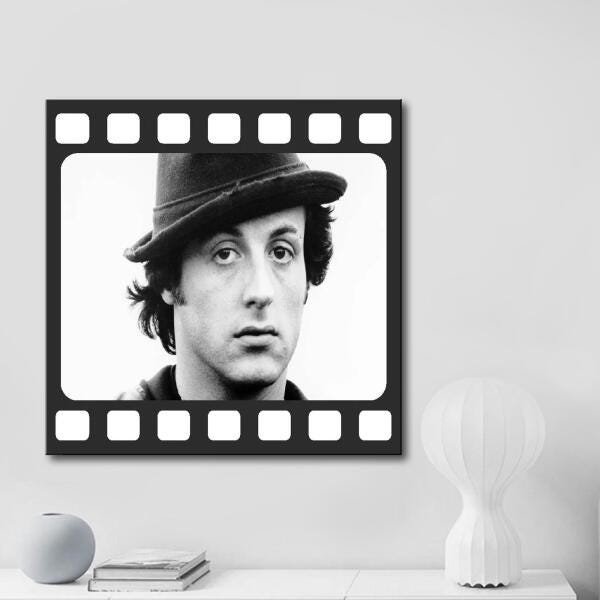 Quadro Decorativo De Cinema Sylvester Stallone - 2