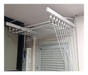 Ver imagem 3 de Varal de Parede Individual 180cm x 10 Varetas - em Alumínio Branco