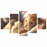 Quadro Rei Leao Poster Simba Decorativo 160X80 - 1