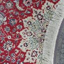 Ver imagem 3 de Tapete Belga Saturno Redondo 1,60x1,60cm 144C301220 Vermelho Abtex