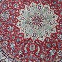 Ver imagem 2 de Tapete Belga Saturno Redondo 1,60x1,60cm 144C301220 Vermelho Abtex