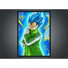 Quadro Dragon Ball Vegeta Anime Desenho Com Moldura G012 - 3