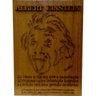 Quadro Rústico Albert Einstein - 49X35Cm - 1