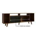 Ver imagem 6 de Rack para Tv até 65 Polegadas Madesa Cancun com Pés - Rustic/rustic/preto