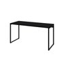 Mesa para Computador Diretor Estilo Industrial 1,50m Kuadra Preto Ônix - 1