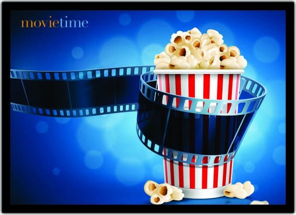 Quadro Decorativo Pipoca Séries Cinema Filmes Colorido - 1