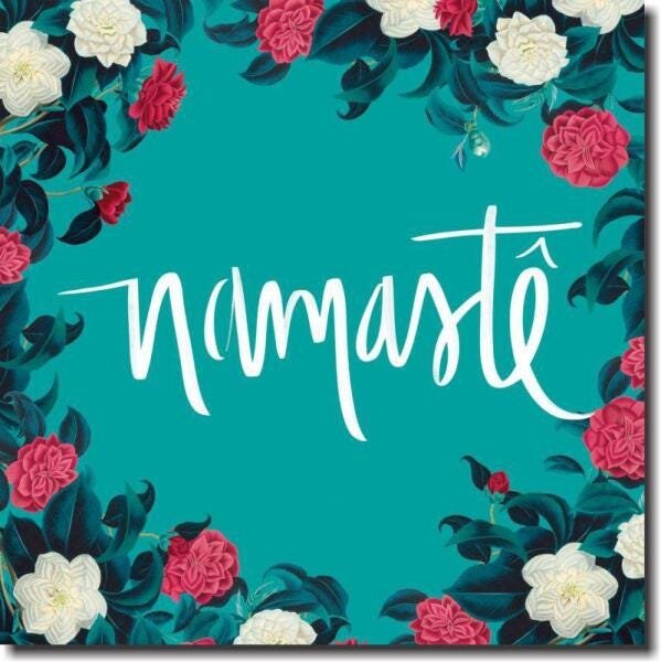 Quadro Decorativo Namaste 1 Peça - 2