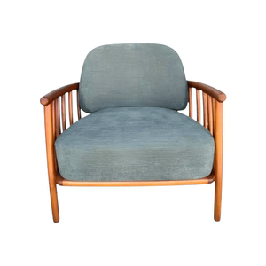 Poltrona Herval Estrutura em Madeira Maciça Assento e Encosto Estofados