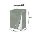 Ver imagem 2 de Capa Maquina de Lavar Flanelada Jeans Gg