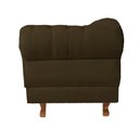 Ver imagem 3 de Poltrona Elisabeth Chesterfield Capitone Suede Marrom / Decoração, Sala, Tv, Estar, Recepção , barbe