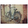 Tela Impressa Com Metal Bike Azul 70X100X4Cm - 1