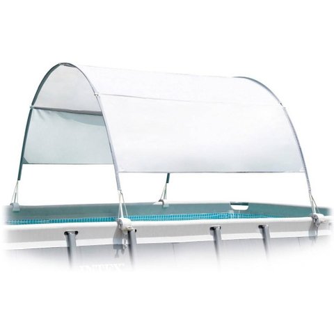 Cobertura para Piscina de Armação Teto Solar Proteção contra o Sol Intex