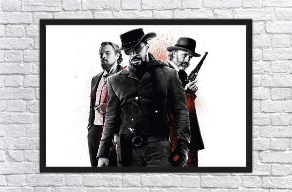Quadro Quentin Tarantino Django Livre Filmes Cinema - 4
