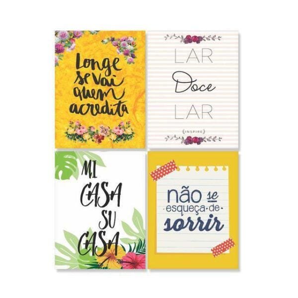 Quadros Lar Doce Lar 22X30 - 1
