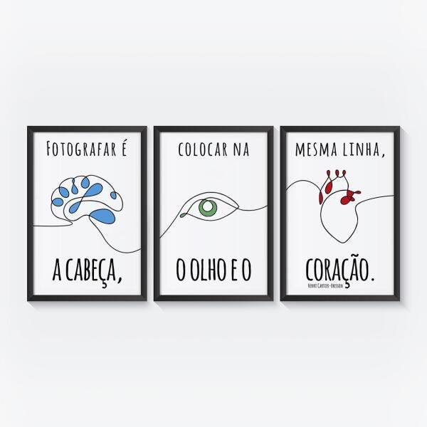 Quadro Para Estúdio Fotográfico Frase De Fotografo Moldura - 3