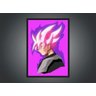 Quadro Dragon Ball Goku Anime Desenho com Moldura G05 - 4