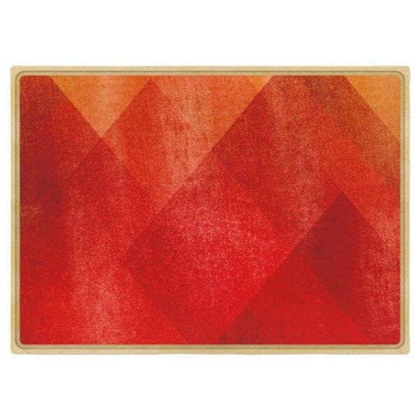 Quadro Trenddecor Geo05 Borda Em Rebaixo 75X50Cm - 1