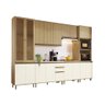 Cozinha Nova Dubai  Mdf 16 Portas 3 Gavetas  Casamia - 1