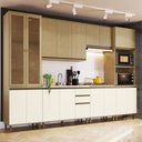 Ver imagem 2 de Cozinha Nova Dubai Mdf 16 Portas 3 Gavetas Casamia