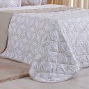 Ver imagem 5 de Kit Colcha Casal 200 Fios Estampada New 100% Algodão 220x240cm Rayon