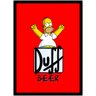 Quadro Decorativo Cerveja Homer Simpsons Bar Churrasco Duff - 1