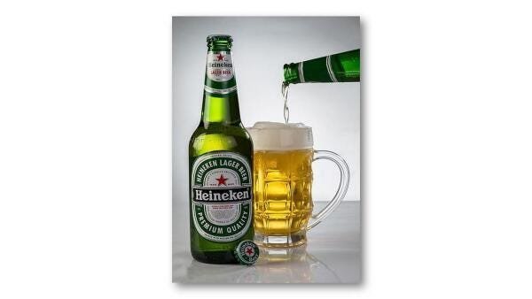 Quadro Decorativo Company Art Heineken 30X40Cm Em Metal - 1