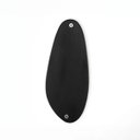 Ver imagem 2 de Espelho Orgânico Eros Grande 100cm x 42cm Minimalista com Moldura em Madeira Preto Casavee