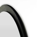 Ver imagem 3 de Espelho Orgânico Eros Grande 100cm x 42cm Minimalista com Moldura em Madeira Preto Casavee