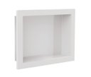 Ver imagem 1 de Nicho para Banheiro Embutir Pequeno 30x40cm Branco