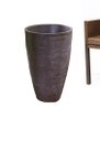 Ver imagem 5 de kit 2 Vaso Planta 45x30 Oval Moderno Polietileno BGPLASTICOS V1345k2 MARROM CHOCOLATE 020