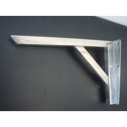 Mão Francesa E Suporte Para Prateleiras Em Aço Inox 45cm - 3