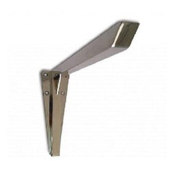 Mão Francesa E Suporte Para Prateleiras Em Aço Inox 45cm - 1