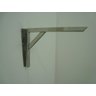 Mão Francesa E Suporte Para Prateleiras Em Aço Inox 40cm - 4