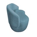 Ver imagem 3 de Kit Namoradeira + Poltrona Decorativa Beatriz Orgânica Linho Azul