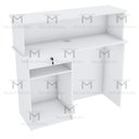 Ver imagem 4 de BALCÃO CAIXA COM GAVETA PARA ATENDIMENTO M345.B MUNDI MOVEIS