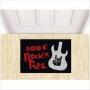 Ver imagem 1 de TAPETE MEDIDA PORTA AQUI É ROCK ROLL, SALA, QUARTO, BANHEIRO.