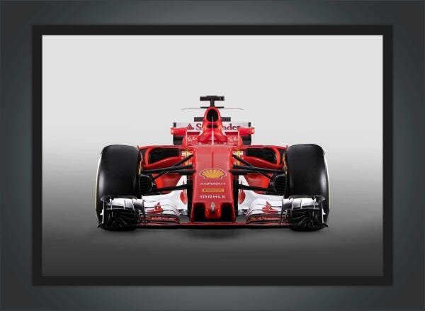 Quadro Decorativo Carro Ferrari Vermelha Fórmula 1 Esporte - 4